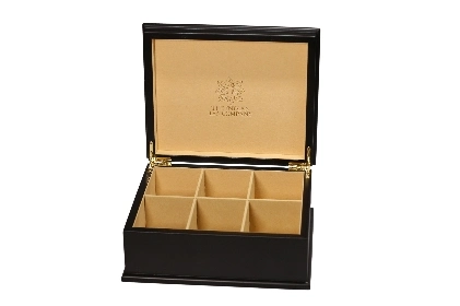 Beautifully Crafted Wooden Tea Packaging Box, Wooden Tea Bags Holder